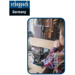 LEVIGATRICE COMBINATA DA BANCO NASTRO 100 MM DISCO 150 MM SCHEPPACH BTS800 -Scheppach 13739351 5