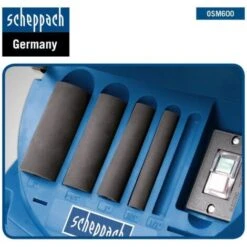 LEVIGATRICE A MANDRINO OSCILLANTE E A NASTRO 450W SCHEPPACH OSM600 8 LEVIGATRICE A MANDRINO OSCILLANTE E A NASTRO 450W SCHEPPACH OSM600 -Scheppach 13739394 3