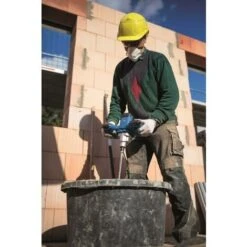 TRAPANO MISCELATORE MESCOLATORE CON FRUSTA COLLA E MALTA 1200W SCHEPPACH PM1200 -Scheppach 13739444 3