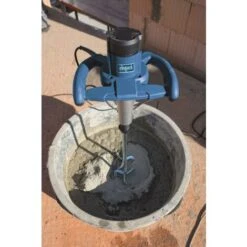 TRAPANO MISCELATORE DOPPIA FRUSTA IMPASTATORE MALTA COLLA1800W SCHEPPACH PM1800D -Scheppach 13739446 3