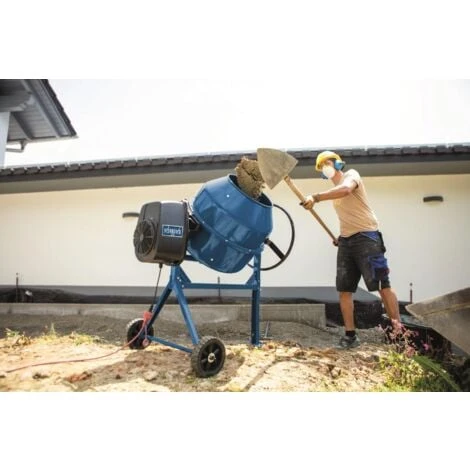 BETONIERA ELETTRICA 160L 650W SCHEPPACH MIX160 IMPASTATRICE MISCELATORE CEMENTO 5 BETONIERA ELETTRICA 160L 650W SCHEPPACH MIX160 IMPASTATRICE MISCELATORE CEMENTO - immagine 3