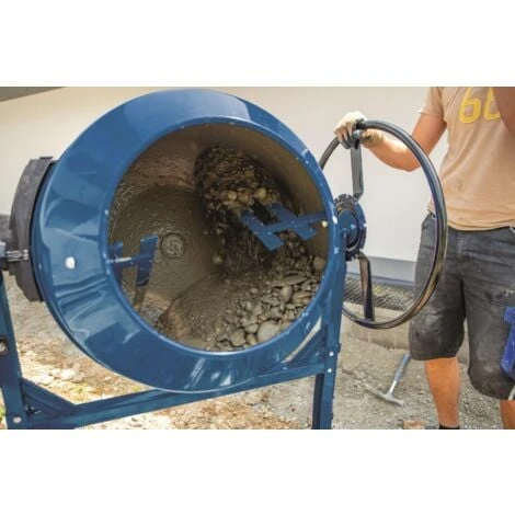 BETONIERA ELETTRICA 160L 650W SCHEPPACH MIX160 IMPASTATRICE MISCELATORE CEMENTO 6 BETONIERA ELETTRICA 160L 650W SCHEPPACH MIX160 IMPASTATRICE MISCELATORE CEMENTO - immagine 4