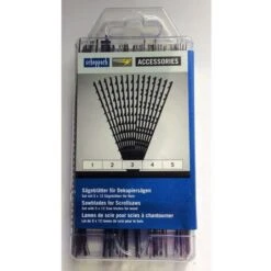 KIT 60 LAME PER TRAFORO OSCILLANTE LEGNO SCHEPPACH SEGHETTO SENZA PERNO