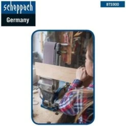 LEVIGATRICE COMBINATA DA BANCO A NASTRO 100MM PIU' DISCO 150MM SCHEPPACH BTS900 -Scheppach 13739574 3