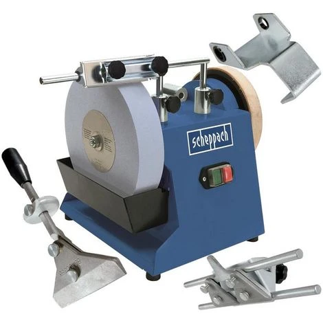 AFFILATRICE MOLA AD ACQUA+ACCESSORI SCHEPPACH TIGER 2500 AFFILA COLTELLI FORBICI