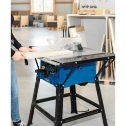 SEGA CIRCOLARE DA BANCO TAVOLO SCHEPPACH HS110 DISCO ø 254 2000W -Scheppach 19954610 4