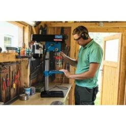 TRAPANO A COLONNA DA BANCO VELOCITA' REGOLABILE +LASER 550 W SCHEPPACH DP19VARIO 9 TRAPANO A COLONNA DA BANCO VELOCITA' REGOLABILE +LASER 550 W SCHEPPACH DP19VARIO -Scheppach 21066167 3