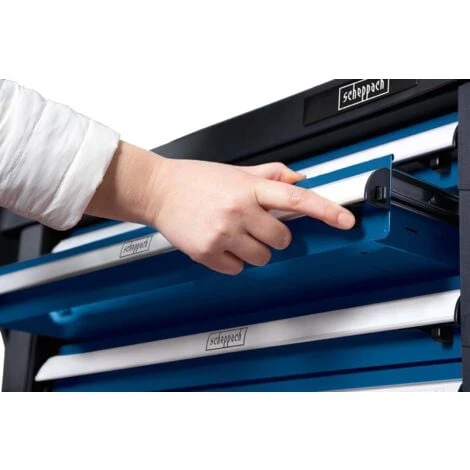 CARRELLO CASSETTIERA CON UTENSILI ATTREZZI OFFICINA 70 PZ SCHEPPACH TW1100 4 CARRELLO CASSETTIERA CON UTENSILI ATTREZZI OFFICINA 70 PZ SCHEPPACH TW1100 - immagine 2