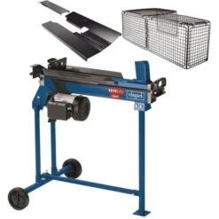 SPACCALEGNA ELETTRICO ORIZZONTALE 7 TONNELLATE CON SUPPORTO SCHEPPACH HL760LS -Scheppach 32588018 5