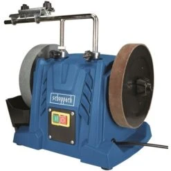 AFFILATRICE A UMIDO ACQUA SCHEPPACH TIGER 5000S AFFILA COLTELLI FORBICI MOLA -Scheppach 36024861 3