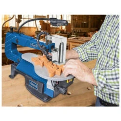 Pack SCHEPPACH Sega Da Traforo 405 Mm - 120W - SD1600V - Set Di 6 Lame - 10 Denti -Scheppach 36967963 3