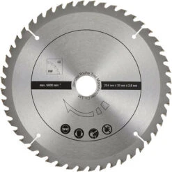 Scheppach - Ensemble De 2 Lames Carbure Diam254x30/25.4x2.8 Z48/60 -Scheppach 39408418 3