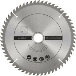 Scheppach - Ensemble De 2 Lames Carbure Diam254x30/25.4x2.8 Z48/60 -Scheppach 39408418 4