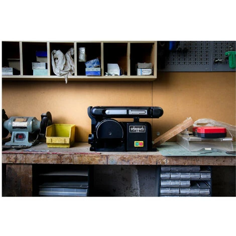 Levigatrice A Nastro E A Disco SCHEPPACH Black Edition - 370W - BTS800 5 Levigatrice A Nastro E A Disco SCHEPPACH Black Edition - 370W - BTS800 - immagine 3