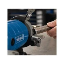 SMERIGLIATRICE MOLA DA BANCO LUCIDATRICE FLESSIBILE SCHEPPACH HG35 + KIT FRESE -Scheppach 51166819 3