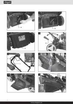 Scheppach MS161-46 Taglio 46 Cm, Trazione Semovente 150 Cc 6in1 -Scheppach 5911244905 multi 1 2