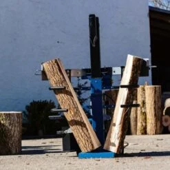 SPACCALEGNA ELETTRICO VERTICALE 8 TONNELLATE 3500 W 400V SCHEPPACH COMPACT 8T -Scheppach 59668656 4