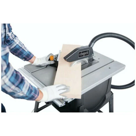 Sega Circolare Da Banco 2000W SCHEPPACH - 250 Mm - 2 Lame In Metallo Duro - HS100S Black Edition 6 Sega Circolare Da Banco 2000W SCHEPPACH - 250 Mm - 2 Lame In Metallo Duro - HS100S Black Edition - immagine 4