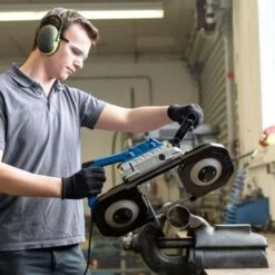 Sega Segatrice A Nastro Portatile Metallo Ferro 1200 W SCHEPPACH MBS1200 -Scheppach 71782245 4