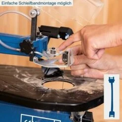 Traforo Oscillante Seghetto Legno Con Piano Inclinabile SCHEPPACH Deco Max -Scheppach 98641235 5