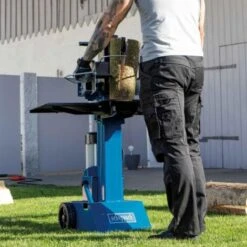 SPACCALEGNA ELETTRICO VERTICALE 8 TONNELLATE 3500W SCHEPPACH HL810 400V -Scheppach 99328437 3