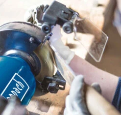 SCHEPPACH Sm150lb Luce Led Smerigliatrice Da Banco Mola E Spazzola Da 6" ø 150MM 400w 220V -Scheppach immagine 2023 08 02 112804