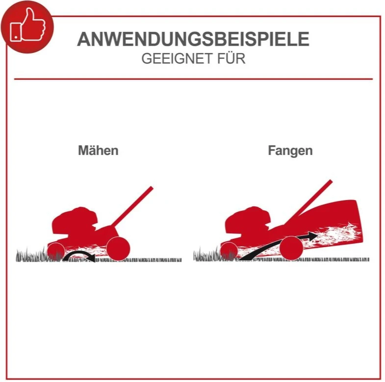 Scheppach Mp132-42 Rasaerba Tagliaerba A Scoppio A Spinta 3in1 132cc Taglio 42cm, Scocca In Metallo 4 Scheppach Mp132-42 Rasaerba Tagliaerba A Scoppio A Spinta 3in1 132cc Taglio 42cm, Scocca In Metallo - immagine 2