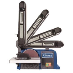 Scheppach BTS800 - Levigatrice Combinata A Nastro E Disco 12 Scheppach BTS800 - Levigatrice Combinata A Nastro E Disco -Scheppach levigatrice combinata da banco nastro 100 mm disco 150 mm scheppach bts800 scheppach 3