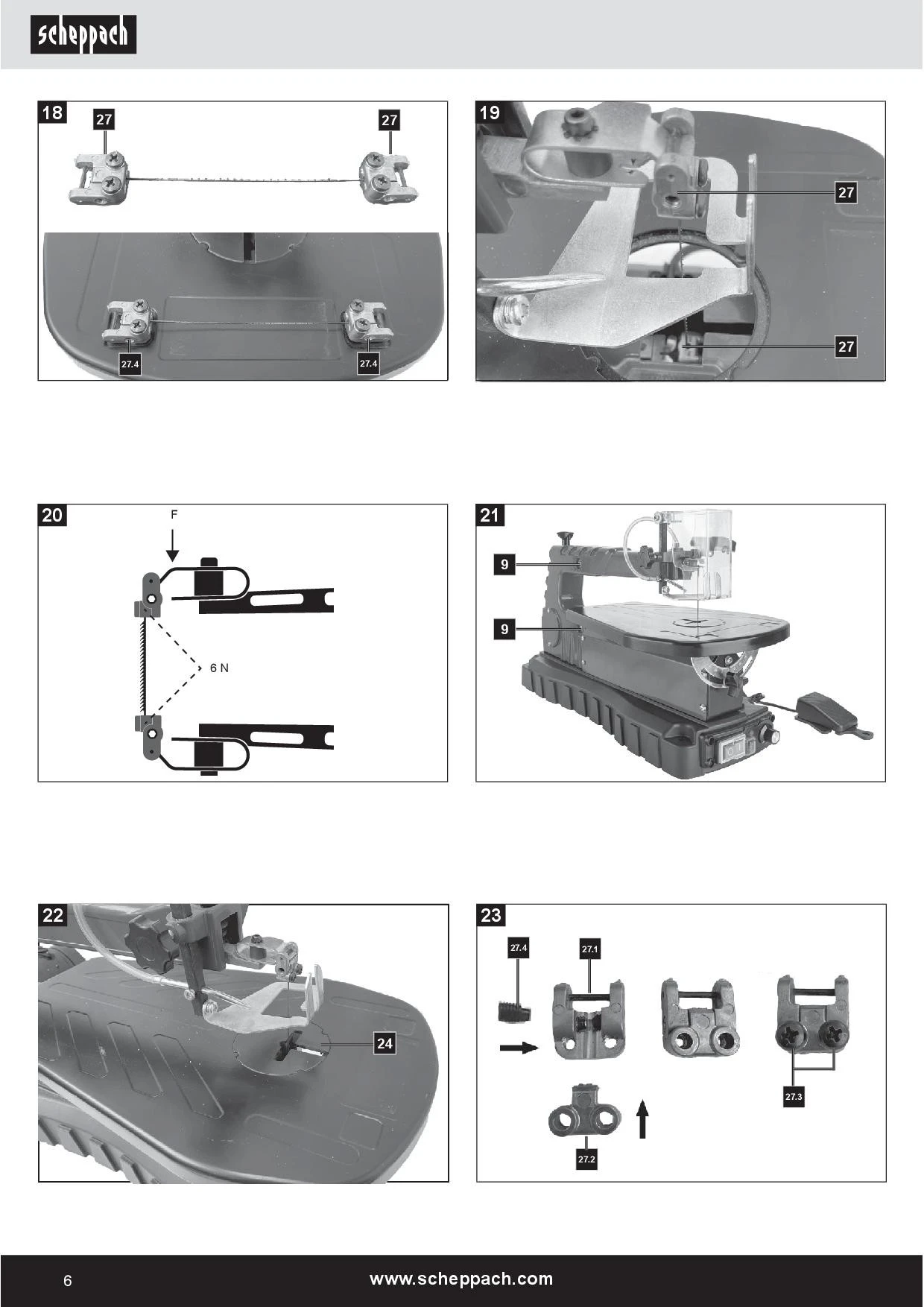Scheppach DECO SWITCH Sega Da Traforo Con Pedale 13 Scheppach DECO SWITCH Sega Da Traforo Con Pedale - immagine 11