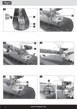 Scheppach DECO SWITCH Sega Da Traforo Con Pedale 22 Scheppach DECO SWITCH Sega Da Traforo Con Pedale -Scheppach manualed uso traforo oscillante con piano inclinabile scheppach deco switch