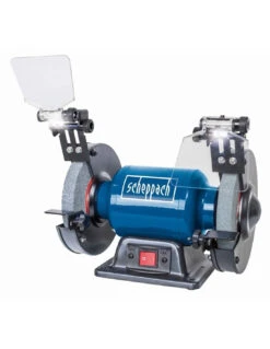 SCHEPPACH Sm150l Con Luce Led Smerigliatrice Da Banco Doppia Mola Da 6" ø 150 400w 220v