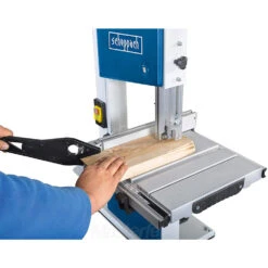 Scheppach HBS261 - Sega A Nastro Verticale Per Legno 245X120 500W -Scheppach sega a nastro bindella scheppach hbs261 3