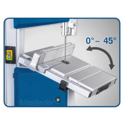 Scheppach HBS261 - Sega A Nastro Verticale Per Legno 245X120 500W -Scheppach sega a nastro bindella scheppach hbs261 7