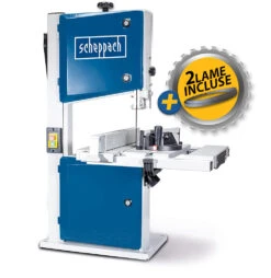 Scheppach HBS261 - Sega A Nastro Verticale Per Legno 245X120 500W