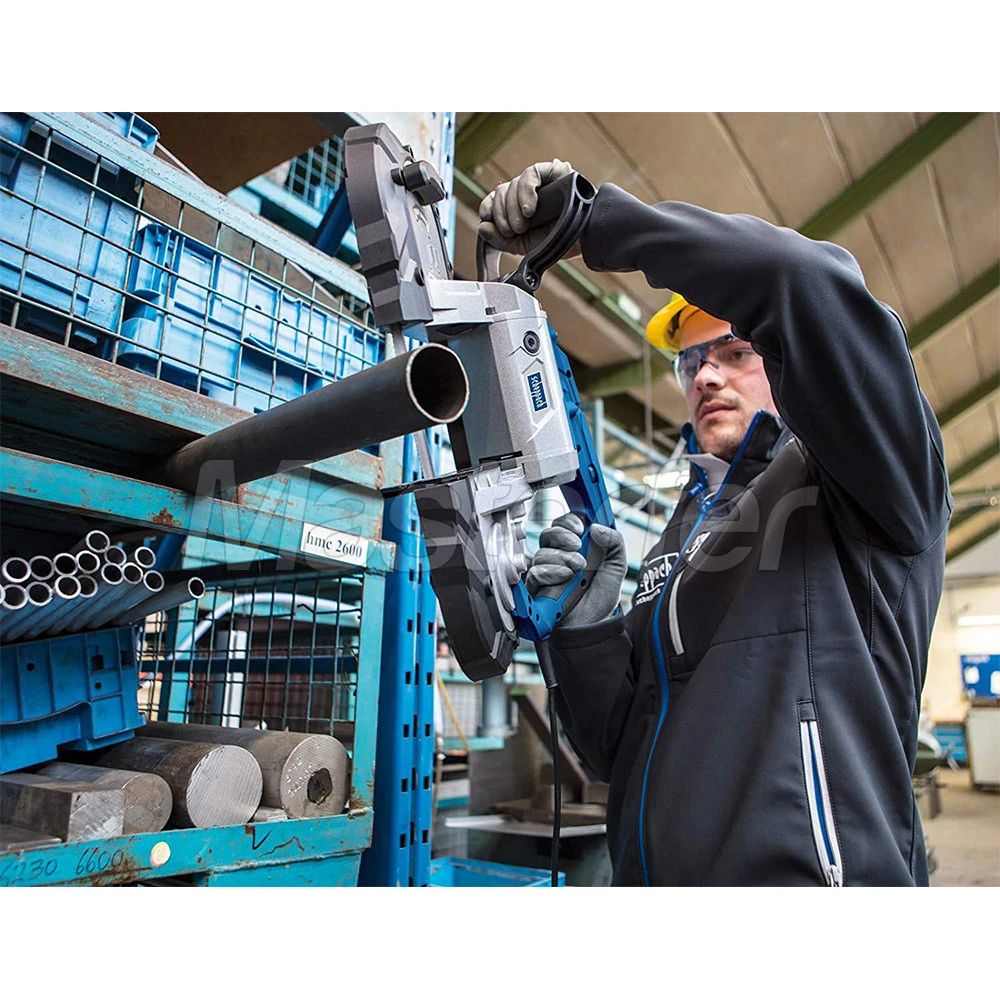 Scheppach MBS1100 - Segatrice A Nastro Portatile Per Ferro 5 Scheppach MBS1100 - Segatrice A Nastro Portatile Per Ferro - immagine 3