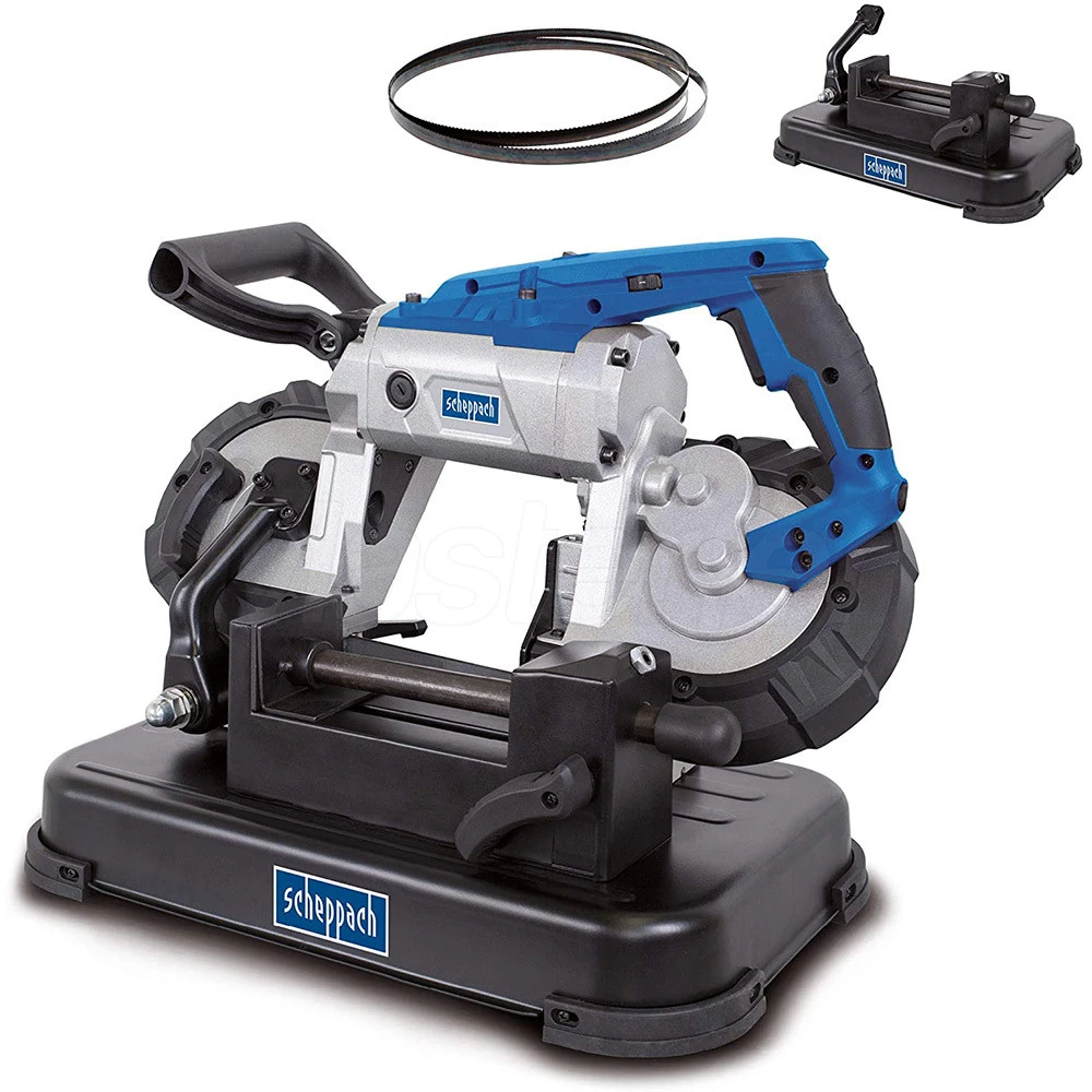 Scheppach MBS1100 - Segatrice A Nastro Portatile Per Ferro 10 Scheppach MBS1100 - Segatrice A Nastro Portatile Per Ferro - immagine 8