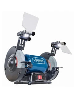 SCHEPPACH Sm150l Con Luce Led Smerigliatrice Da Banco Doppia Mola Da 6" ø 150 400w 220v -Scheppach smerigliatrice da banco doppia mola da 6 150 scheppach sm150l luce2 led 400w