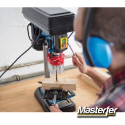 Scheppach -Scheppach trapano a colonna da banco con puntatore laser 500w 230v scheppach dp16vls 4