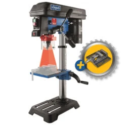 Scheppach DP16SL - Trapano A Colonna Da Banco Con Laser E Morsa