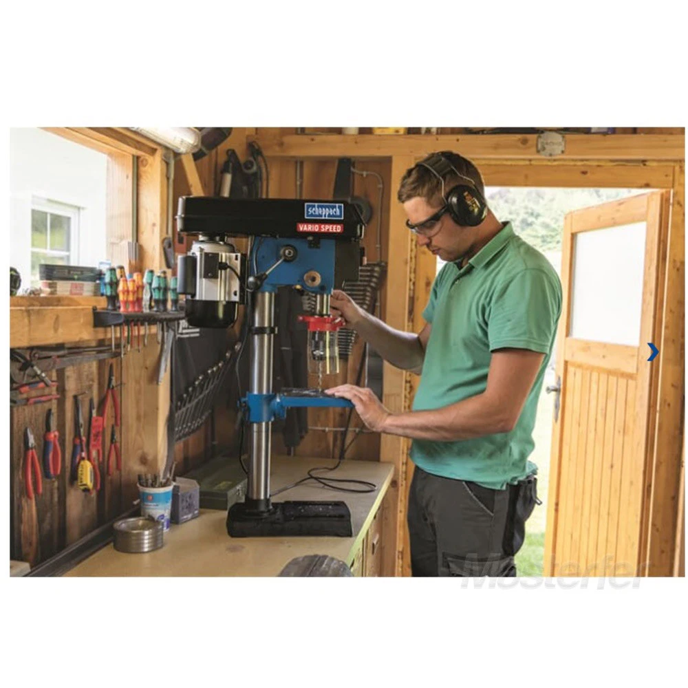 Scheppach DP19VARIO - Trapano A Colonna Con Regolazione Di Velocità E Laser 8 Scheppach DP19VARIO - Trapano A Colonna Con Regolazione Di Velocità E Laser - immagine 6
