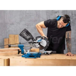 Scheppach HM216 - Troncatrice Radiale Per Legno D216 -Scheppach troncatrice legno scheppach hm216 radiale sega 5