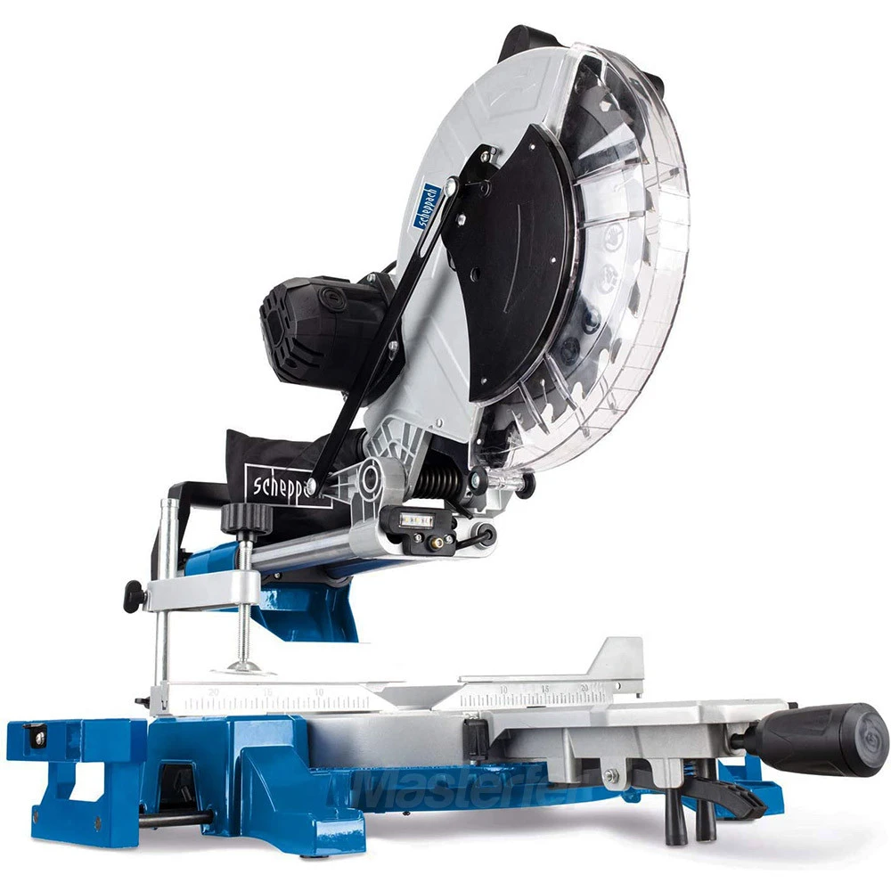 Scheppach HM104L - Troncatrice Radiale Per Legno D.305 + Doppia Lama 24T E 48T 7 Scheppach HM104L - Troncatrice Radiale Per Legno D.305 + Doppia Lama 24T E 48T - immagine 5